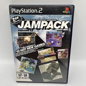 Jampack Vol. 13 RP-M Rating (Sony PlayStation 2, 2005) - Tested - Fast Shipping!